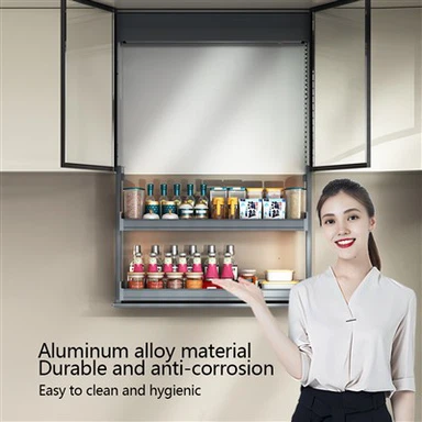 Keuken Metalen dubbellaagse elektrische liftkast